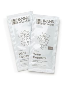 HI700635P Cleaning Solution for Wine Deposits (25 x 20 mL Sachets)