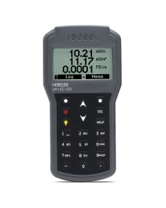 Hi98199 Multiparameter Portable pH/EC/DO Waterproof Meter with HI829113 digital pH probe (included)