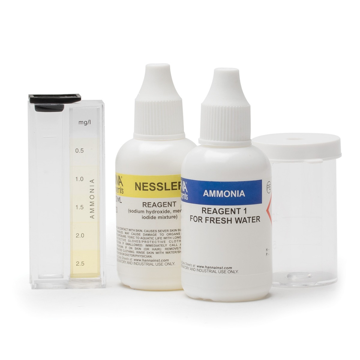 HI3824 Ammonia Test Kit for Fresh Water