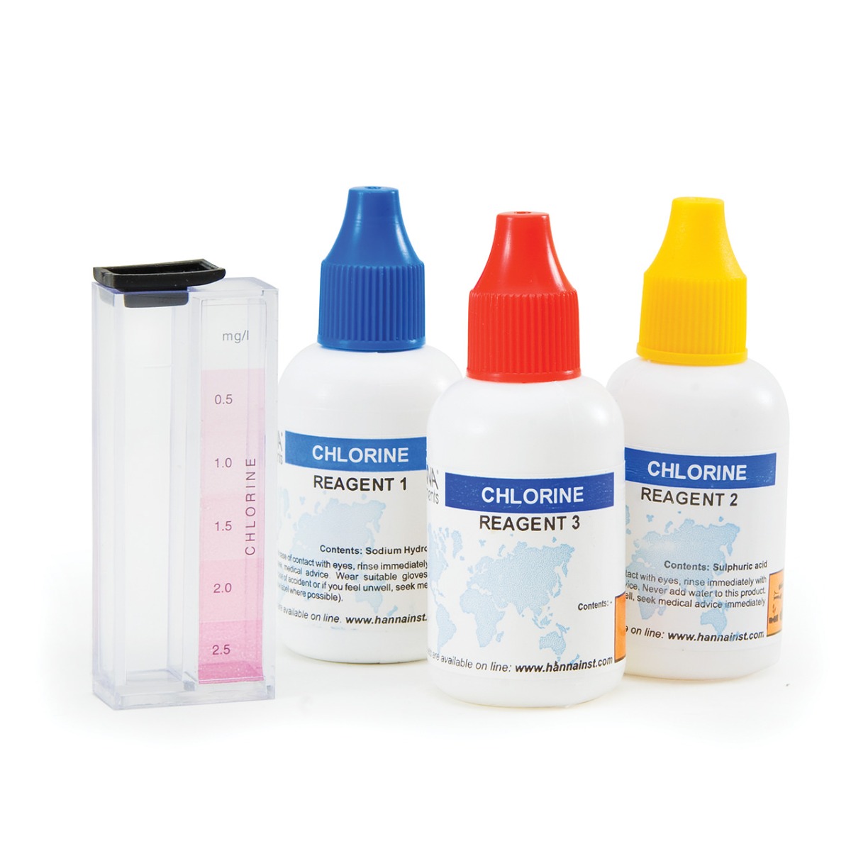 HI3831T Total Chlorine Test Kit