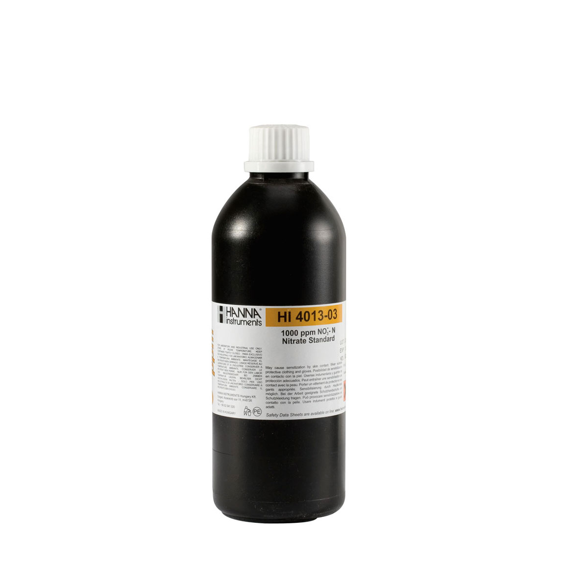 HI4013-03 Nitrate Standard 1000 mg/L (ppm) (500 mL)