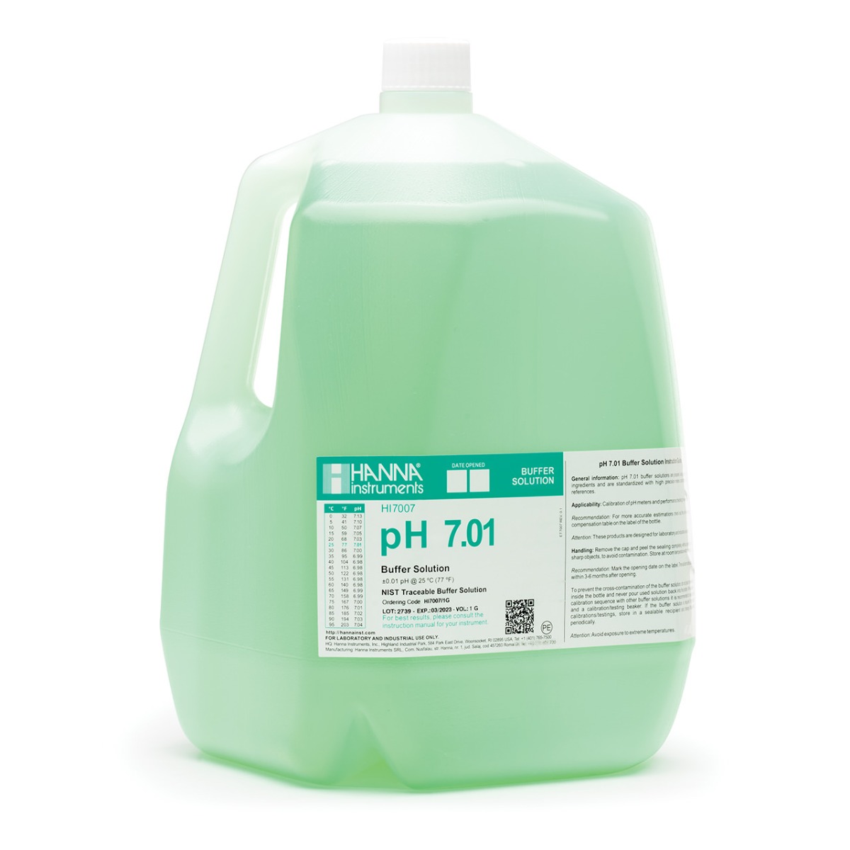HI7007/1G pH 7.01 Calibration Solution (1 G ( 3.78 L))