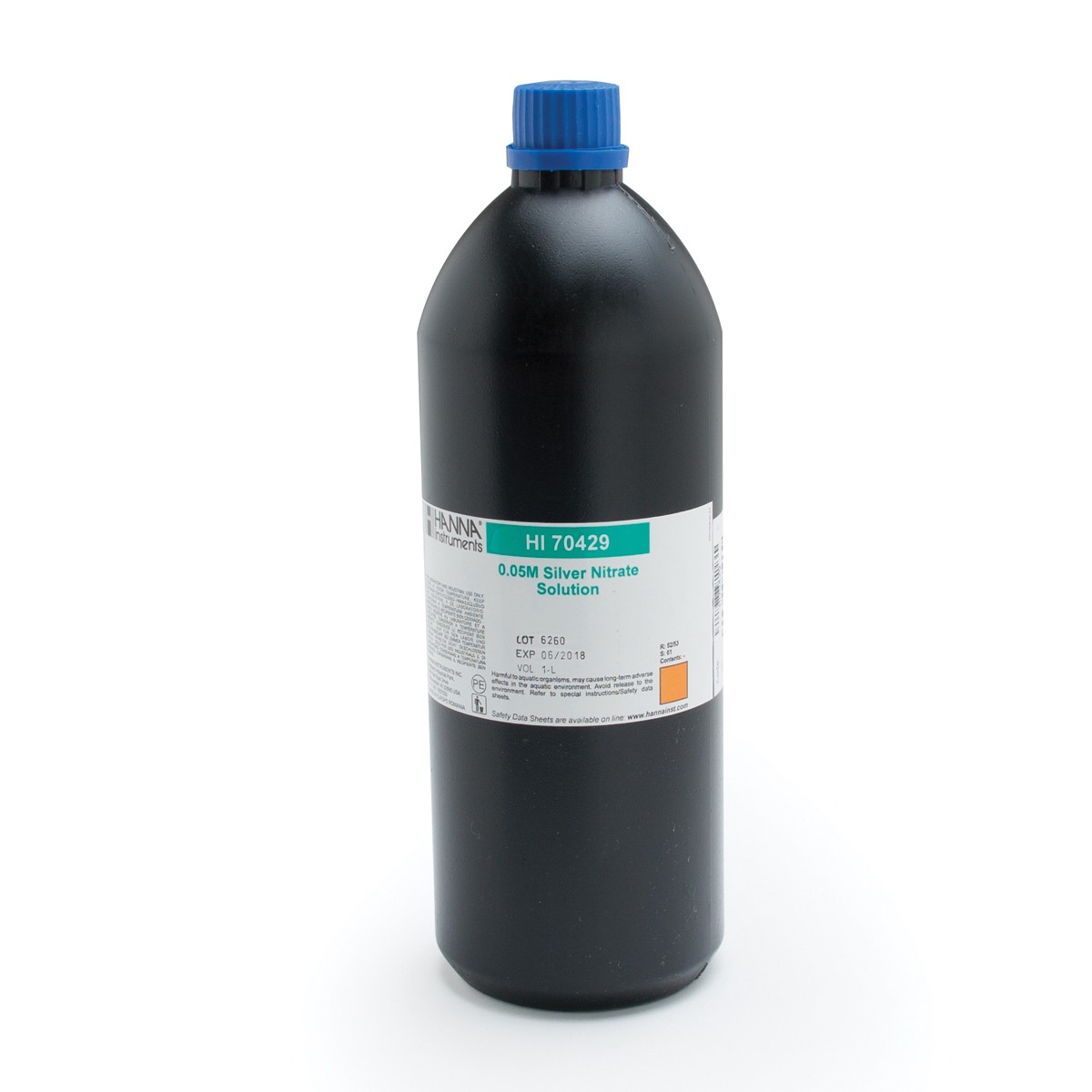 Silver Nitrate 0.05M, 1L - HI70429
