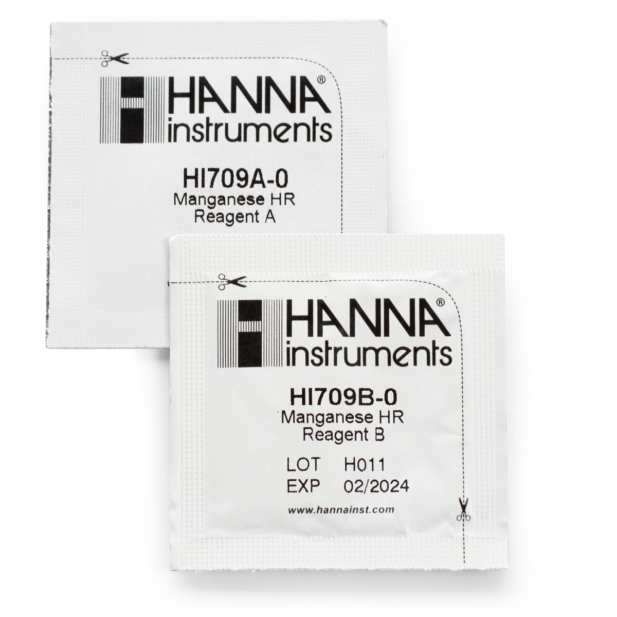 HI709-25 Manganese High Range Checker® HC Reagents (25 tests)