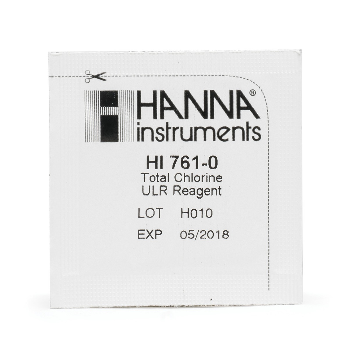 HI761-25 Total Chlorine Ultra Low Range Checker Reagents