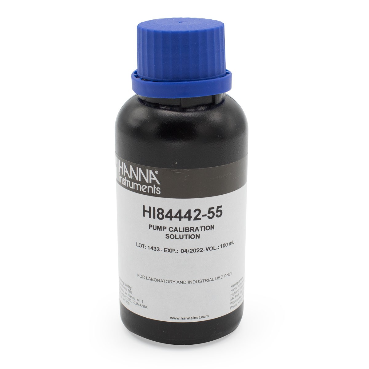 Pump Calibration Solution for Titratable Alkalinity in Water Mini Titrator - HI84442-55