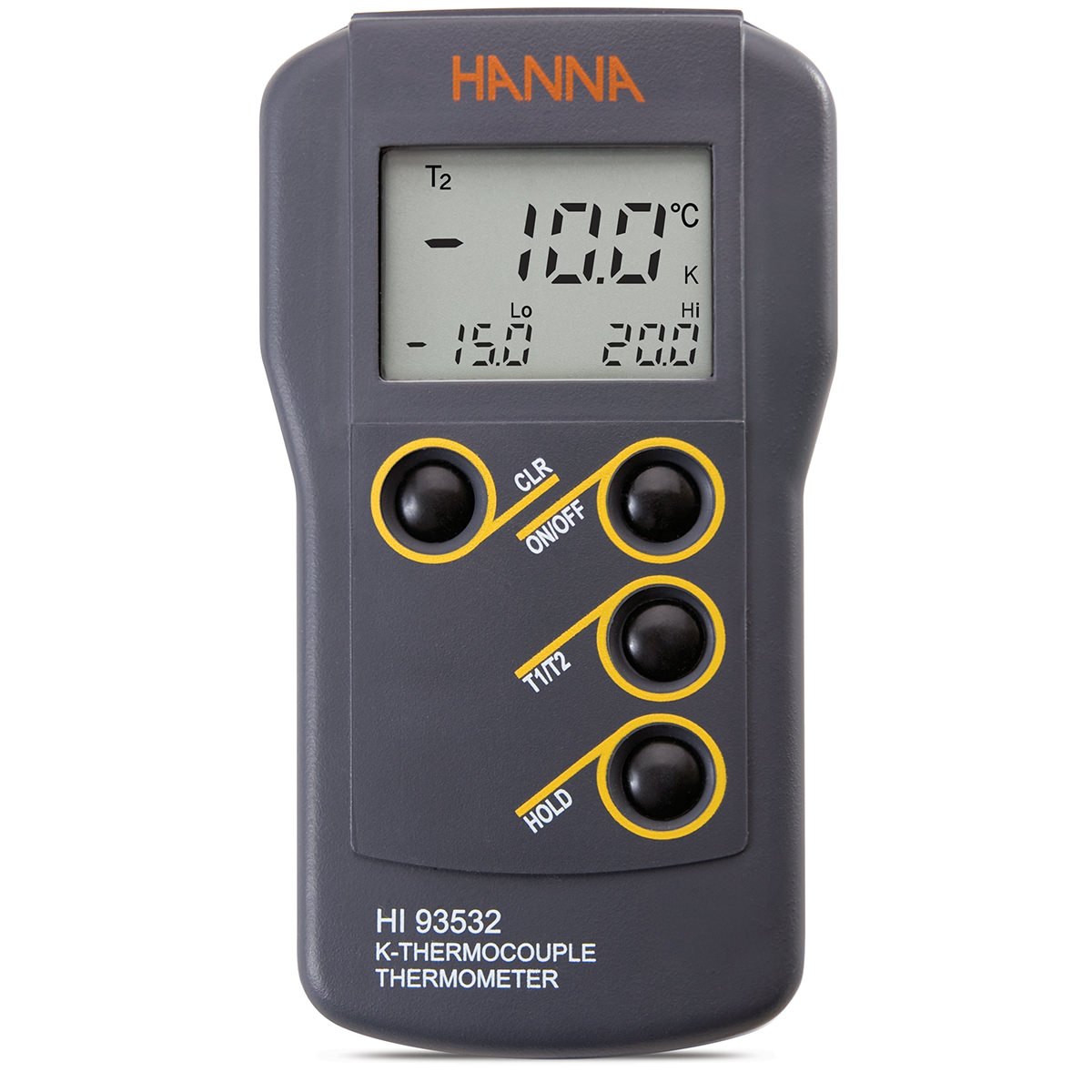 HI93532 Dual Input K-Type Thermocouple Thermometer