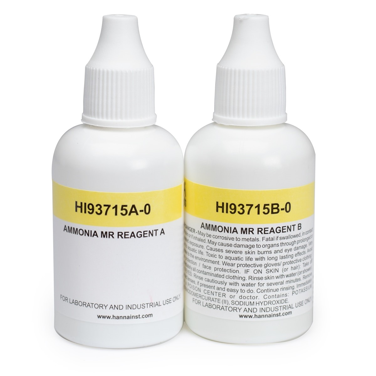 HI93715-01 Ammonia Medium Range Reagents (100 tests)