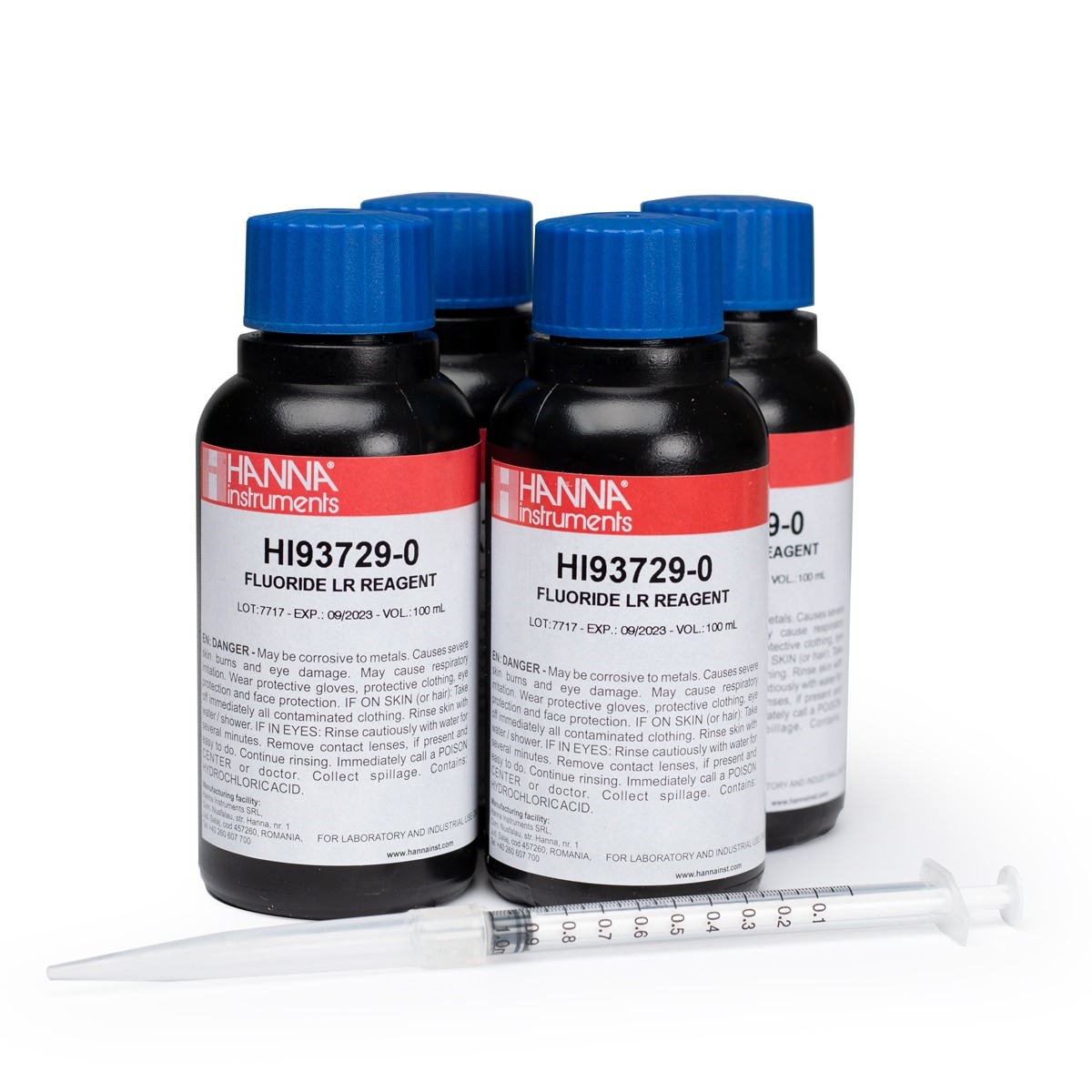 HI93729-03 Fluoride Low Range Reagents (300 tests)
