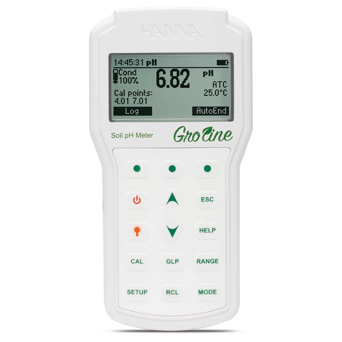HI98168 Professional GroLine Portable Soil pH Meter 