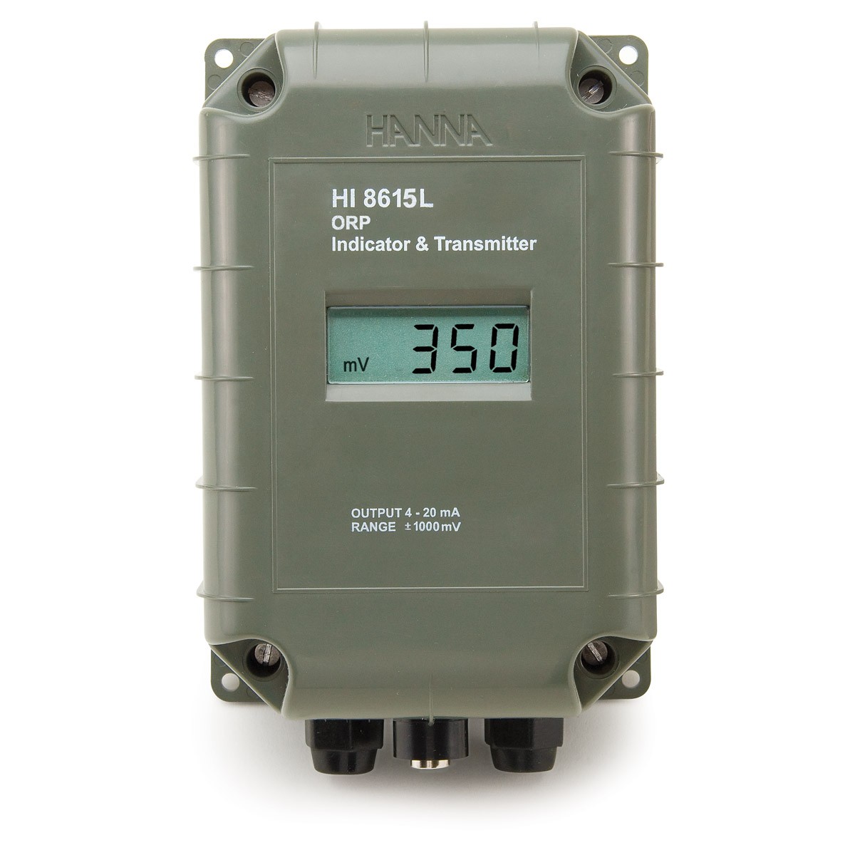 ORP Transmitter with 4-20 mA Galvanically Isolated Output with LCD  - HI8615