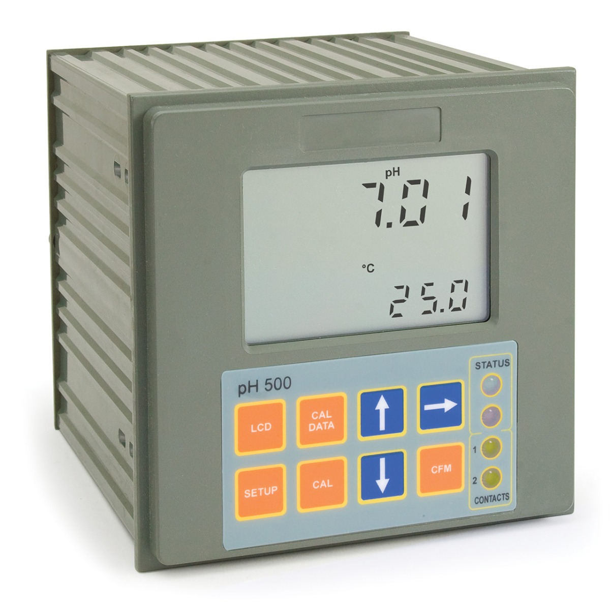 Panel-mounted pH Digital Controller with Matching Pin - pH500 series