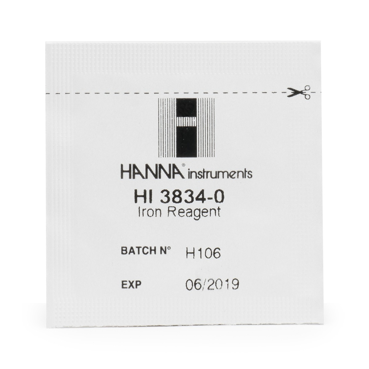 Iron (Medium Range) Test Kit Replacement Reagents (50 tests) - HI3834-050
