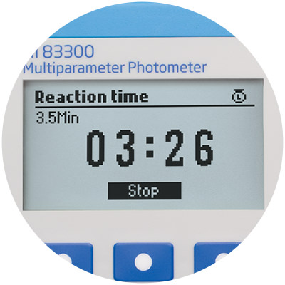 Built-in reaction timer