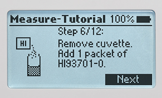 tutorial mode HI97710